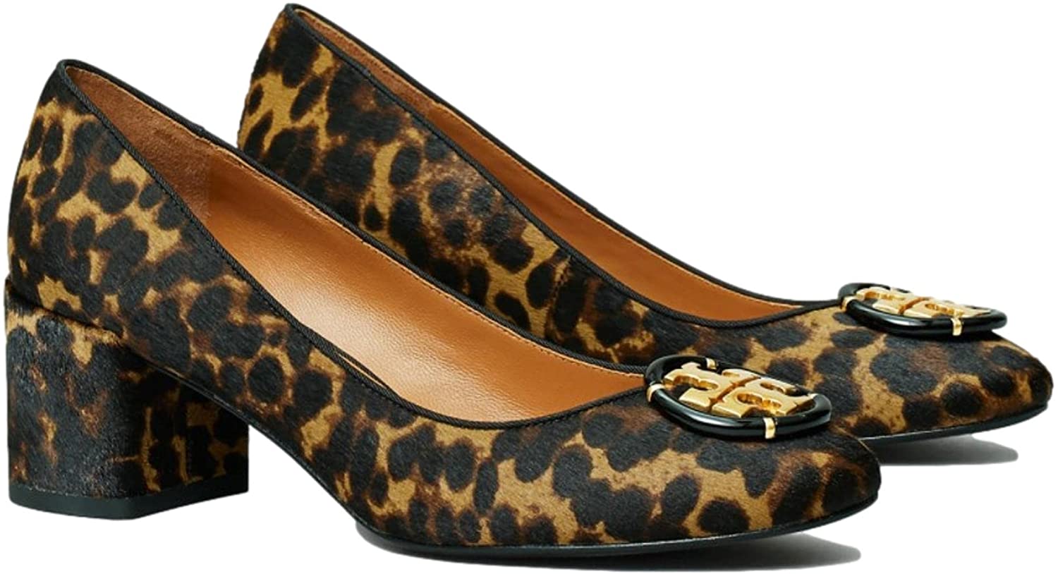 Multi Logo Leopard Pump Shoes