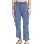 TOWED22 Cargo Sweatpants For Women Women s Ultra-Soft Lounge Joggers Yoga Pants Women Casual Prints Bottom Sweatpants Pockets High Blue XL