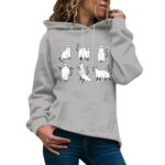 Sayhi Sweatshirt For Women Hoodies Trendy Graphic Print Drawstring Pullover Hooded Casual Tops Fall Hoodies Him