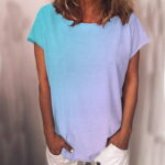 Tejiojio Clearance Graduate T Shirts for Women Women s Short Sleeve V-Neck Pocket Care Workers T-Shirt Tops