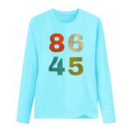 Womens Summer Tops Female Crew Neck Print Solid Color Long Sleeve Print Tee Tops Cute Tops for Women Trendy Workout Tops for Women Dupes Long Sleeve Crop Tops for Women