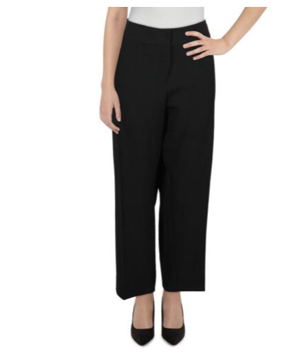 Black high waisted wide leg pants