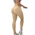 IROINNID Women s Pants Skinny Solid Color Fitness Yoga Pants Breathable High Waist Pants Legging