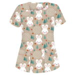 Tejiojio Essentials Short Sleeve Clearance Lady s Summer T-Shirt Women Fashion Neck Tops Working Uniform Blouse