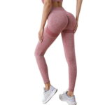 Rovga Yoga Pants For Women Activewear Fashion Exercise Peach Fitness Pants Lifting Bottom Tights