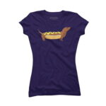 Weinerdog Juniors Purple Graphic Tee - Design By Humans XL