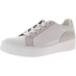 27 Edit Womens Marisol Leather Casual and Fashion Sneakers Shoes BHFO 6905
