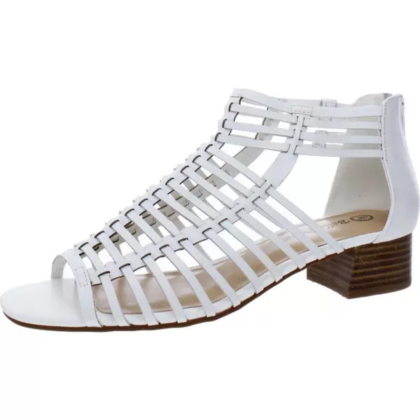 Bella Vita Womens Holden Leather Caged Gladiator Sandals Shoes BHFO 6774