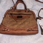 B.O.C. Born Concepts Womens Brown Satchel Handbag Medium BHFO 9495 New With Tag