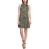 Calvin Klein Womens Tie Neck Midi Loose Shift Dress BHFO 6716