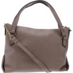 Jessica Simpson Womens Kandi Pink Faux Leather Satchel Handbag Large BHFO 7620