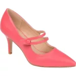 Journee Collection Womens Sydney Pink Pumps Shoes 8.5 Medium (B,M) BHFO 6317