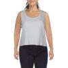 Levi's Womens White Ribbed Racerback Sleeveless Tank Top Shirt Plus 4X BHFO 8499