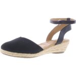 Me Too Womens Nickie 15 Black Wedge Sandals Shoes 9.5 Medium (B,M) BHFO 2739