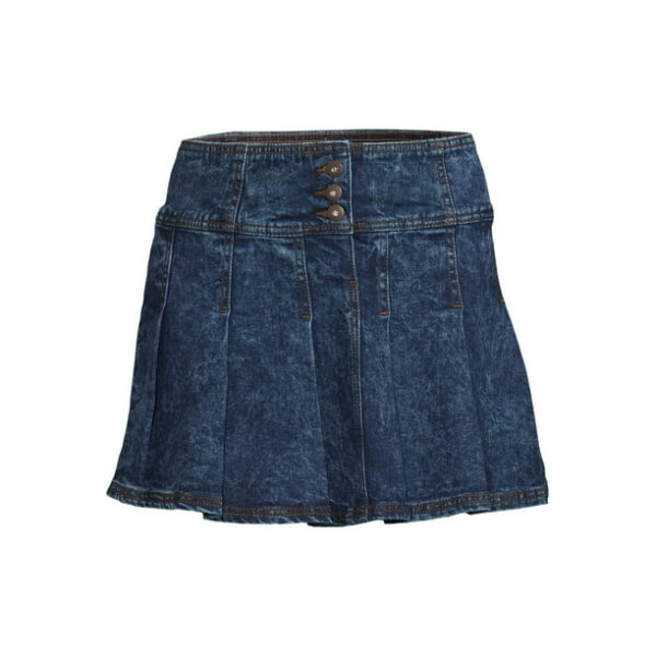 No Boundaries Juniors' Pleated Skirt