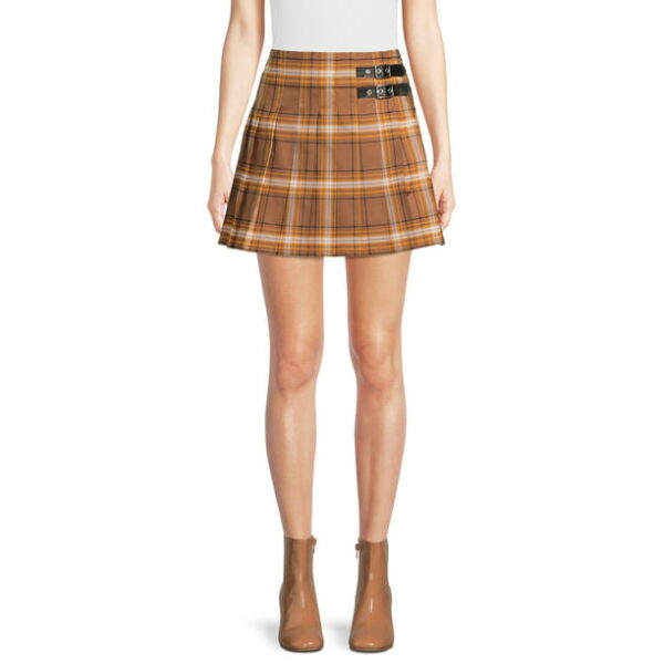 No Boundaries Juniors' Pleated Skirt