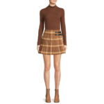 No Boundaries Juniors' Pleated Skirt