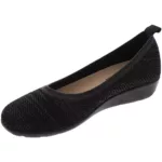 Propet Womens Yen Knit Slip On Comfort Ballet Flats Shoes BHFO 6393