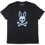 Psycho Bunny Womens Hempstead Cotton Crewneck Tee T-Shirt BHFO 0834