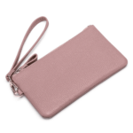 Sendefn Women's Wristlet Clutch Slim Leather Wallet RFID Blocking Handbag