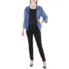 SLNY Womens Lace Sequined Open Front Bolero Jacket Plus BHFO 5963