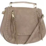 Urban Expressions Womens Khloe Beige Shoulder Handbag Purse Medium BHFO 3905