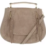 Urban Expressions Womens Khloe Beige Shoulder Handbag Purse Medium BHFO 3905