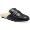 Vince Camuto Womens Alvintal Black Loafer Mule Shoes 6.5 Medium (B,M) BHFO 5911