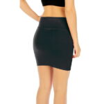 Vivian's Fashions Skirt - Cotton Mini Skirt (Junior and Junior Plus Sizes)