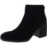 Zodiac Womens Larsen Suede Cut-Out Ankle Booties Shoes BHFO 5612
