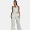 Attitude Unknown Women's Halter Vest and Wide Leg Pants Suit, 2-Piece, Sizes XS-XL