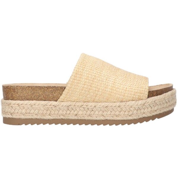 Bella Vita Womens Satara Woven Slip On Footbed Slide Sandals Shoes BHFO 2119