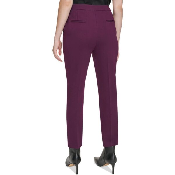 Calvin Klein Womens High Rise Solid Workwear Ankle Pants BHFO 3299