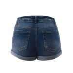 FashionMille Women's Casual Summer Ripped Stretchy Distress Denim Jean Shorts