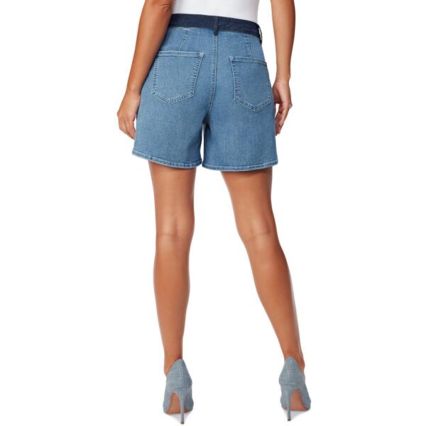 Gloria Vanderbilt Womens Colorblock Denim Denim Shorts BHFO 7215