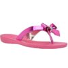 Guess Womens Pink Metallic Flat Slip On Flip-Flops 7 Medium (B,M) BHFO 8247