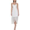 Guess Womens White Knit Lace Hi-Low Midi Dress 16 BHFO 2653