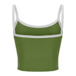 HTNBO Spaghetti Strap Camisole for Women Ladies Slim Fit Cami Shirts Cute Crop Tank Tops