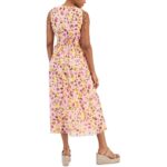 INC Womens Floral Print Midi Dress BHFO 8781