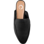 Journee Collection Womens Akza Square Toe Slip On Loafer Mule Shoes BHFO 8631