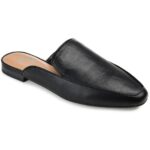 Journee Collection Womens Akza Square Toe Slip On Loafer Mule Shoes BHFO 8631