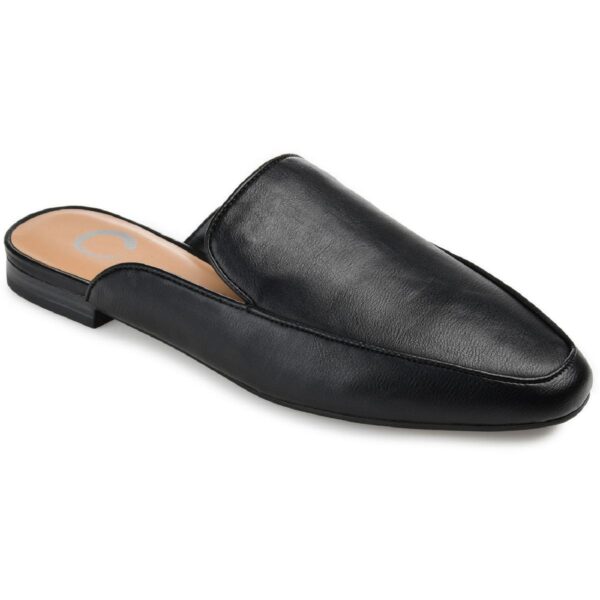 Journee Collection Womens Akza Square Toe Slip On Loafer Mule Shoes BHFO 8631