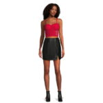 Madden NYC Juniors’ Bustier Top, Sizes XS-3XL