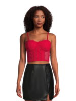 Madden NYC Juniors’ Bustier Top, Sizes XS-3XL