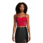 Madden NYC Juniors’ Bustier Top, Sizes XS-3XL