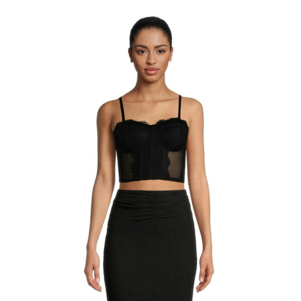 Madden NYC Juniors’ Bustier Top, Sizes XS-3XL