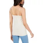 Maison Jules Womens Beige Sleeveless Shirt Tank Top Cami Shell XL BHFO 7716
