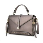 MKF Collection Angela Vegan Leather Women's Satchel Handbag by Mia K