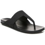Naturalizer Womens Genn-Twirl Black Slide Sandals Shoes 8 Wide (C,D,W) BHFO 0092