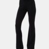 No Boundaries Flare Pants with Foldover Waist, 33" Inseam, Women's and Women's Plus